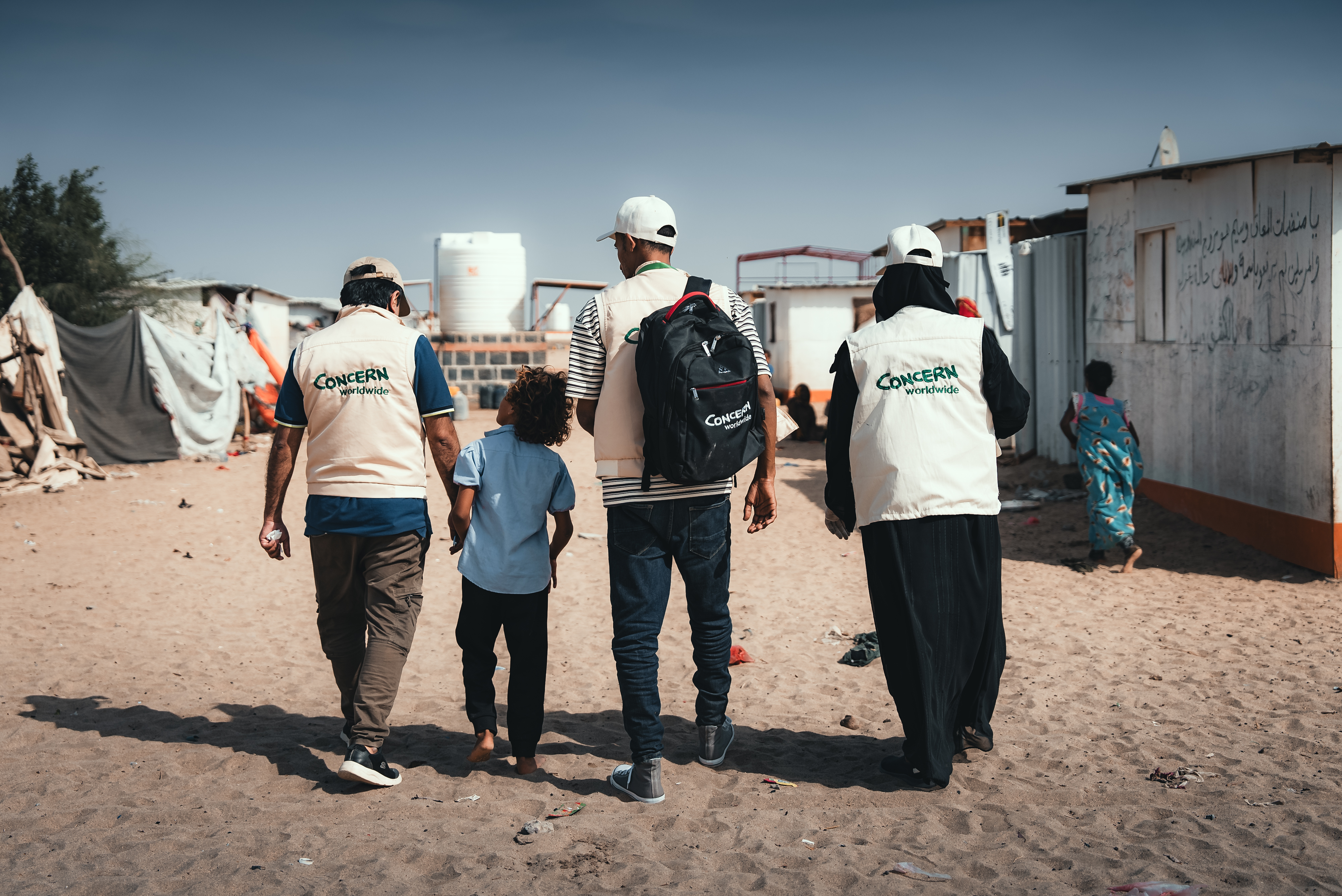 Concern team in Yemen