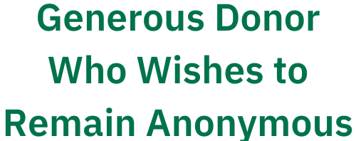 Anonymous Donor