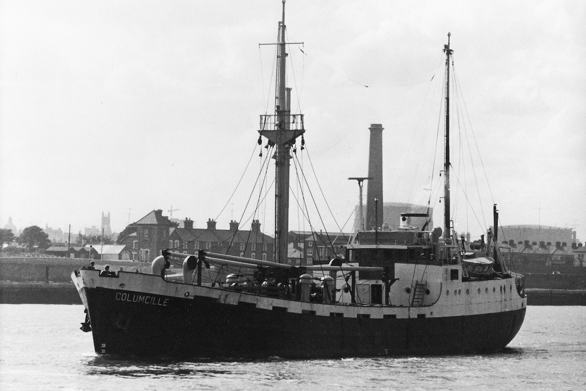 The Columcille was the ship that Concern chartered to Biafra in 1968.