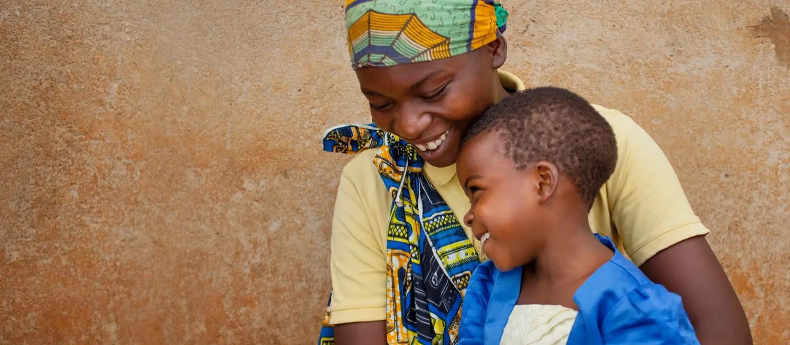 Mother and child in Burundi