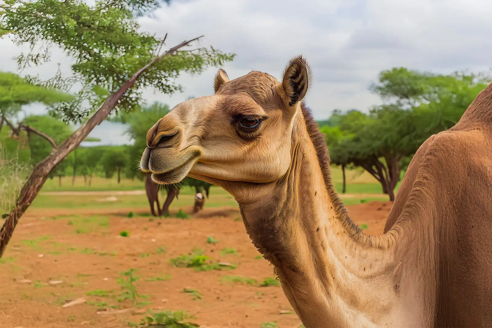 A Camel in Chad