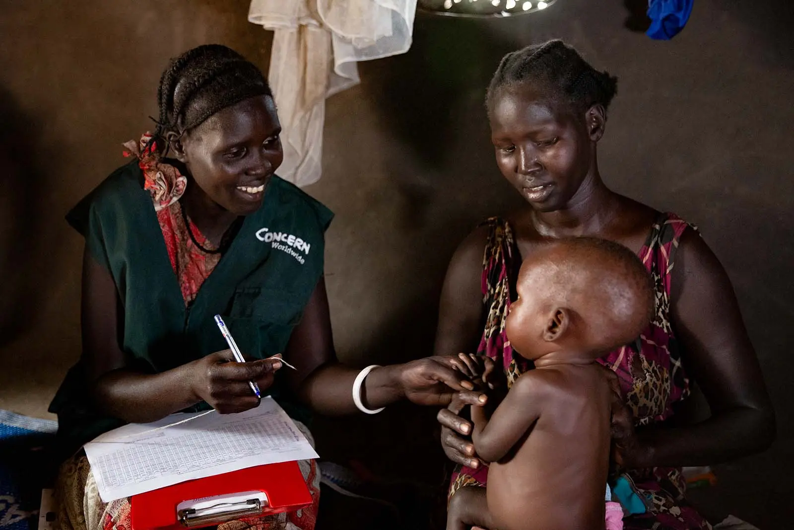 Community Management of Acute Malnutrition (CMAM) at work in Ethiopia.