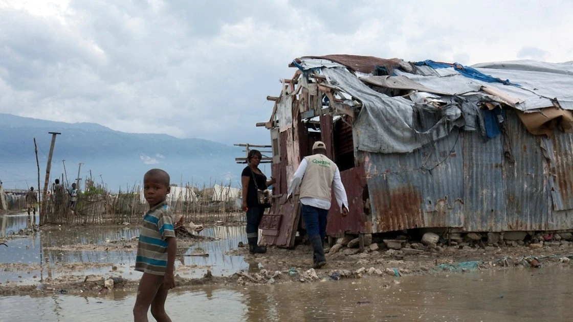 Concern reaches out to families affected by 2016's Hurricane Matthew in Haiti. (Photo: Concern Worldwide)