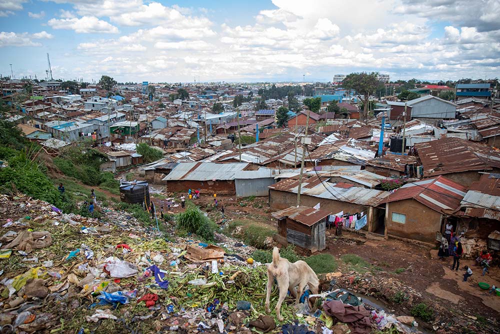 Kibera in Nairobi, Kenya