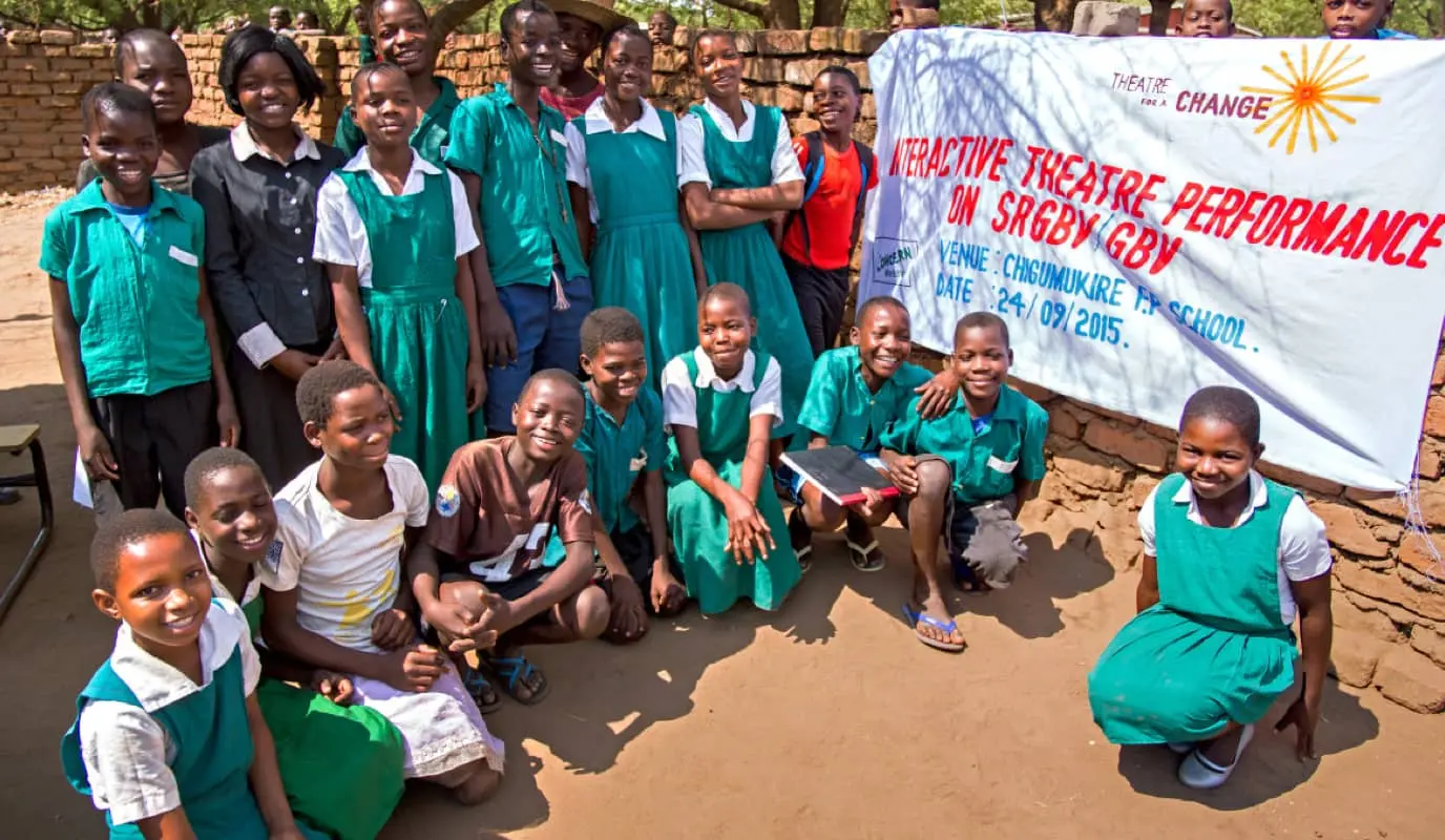 Children from Chigumukire Primary