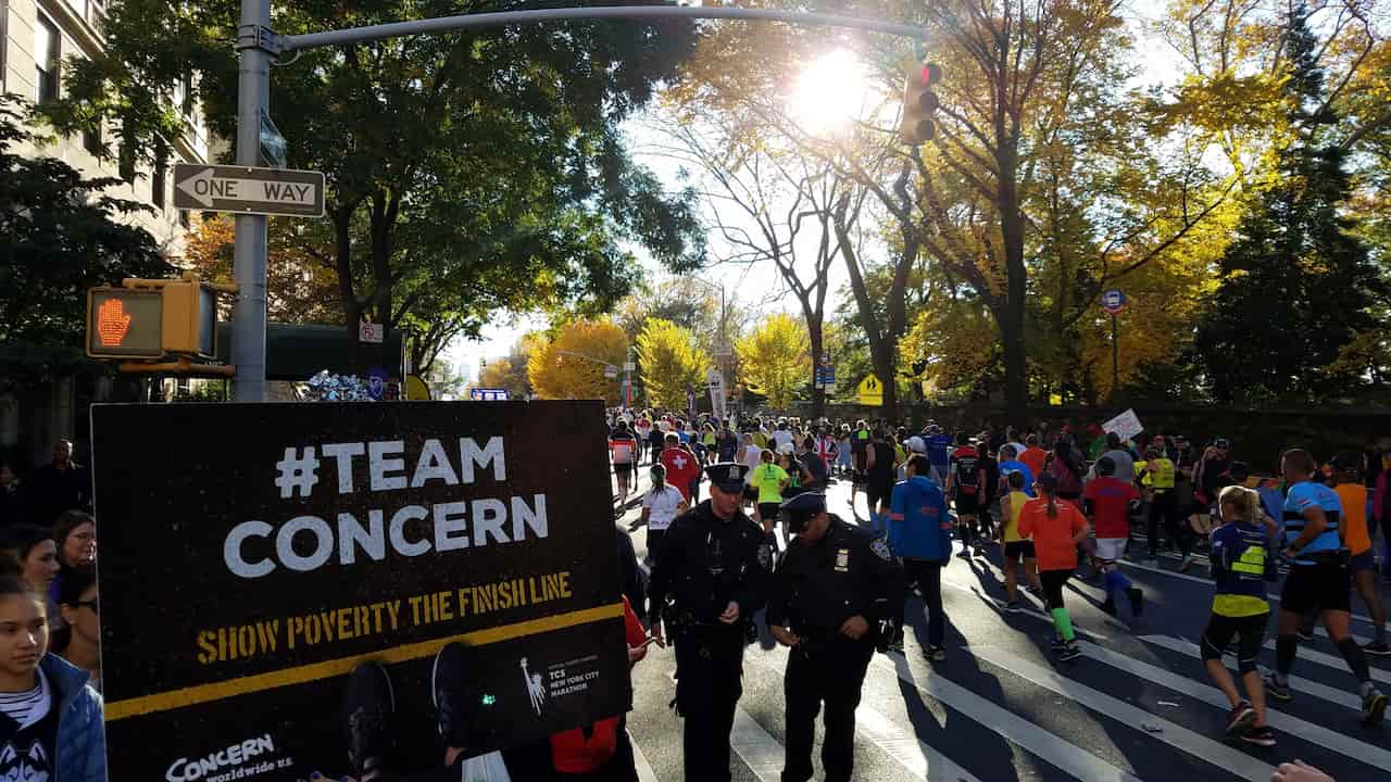 #TeamConcern at the NYC Marathon