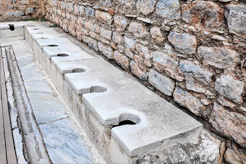 early toilets from Izmire Turkiye