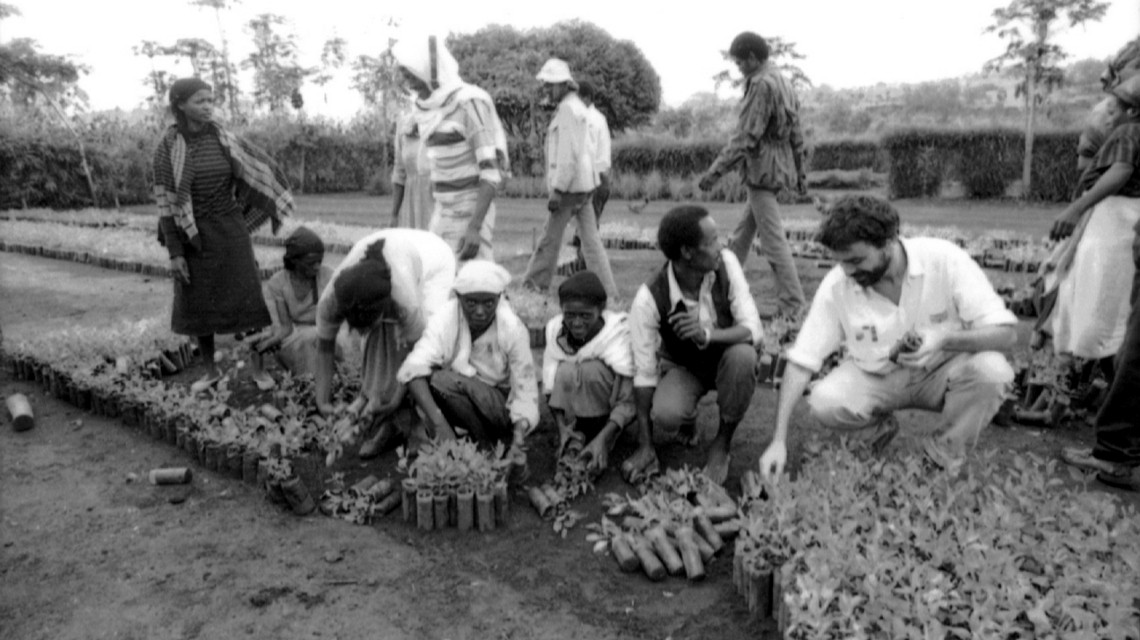 A Concern-led agriculture project in Ethiopia, 1989. (Photos: Concern Worldwide)