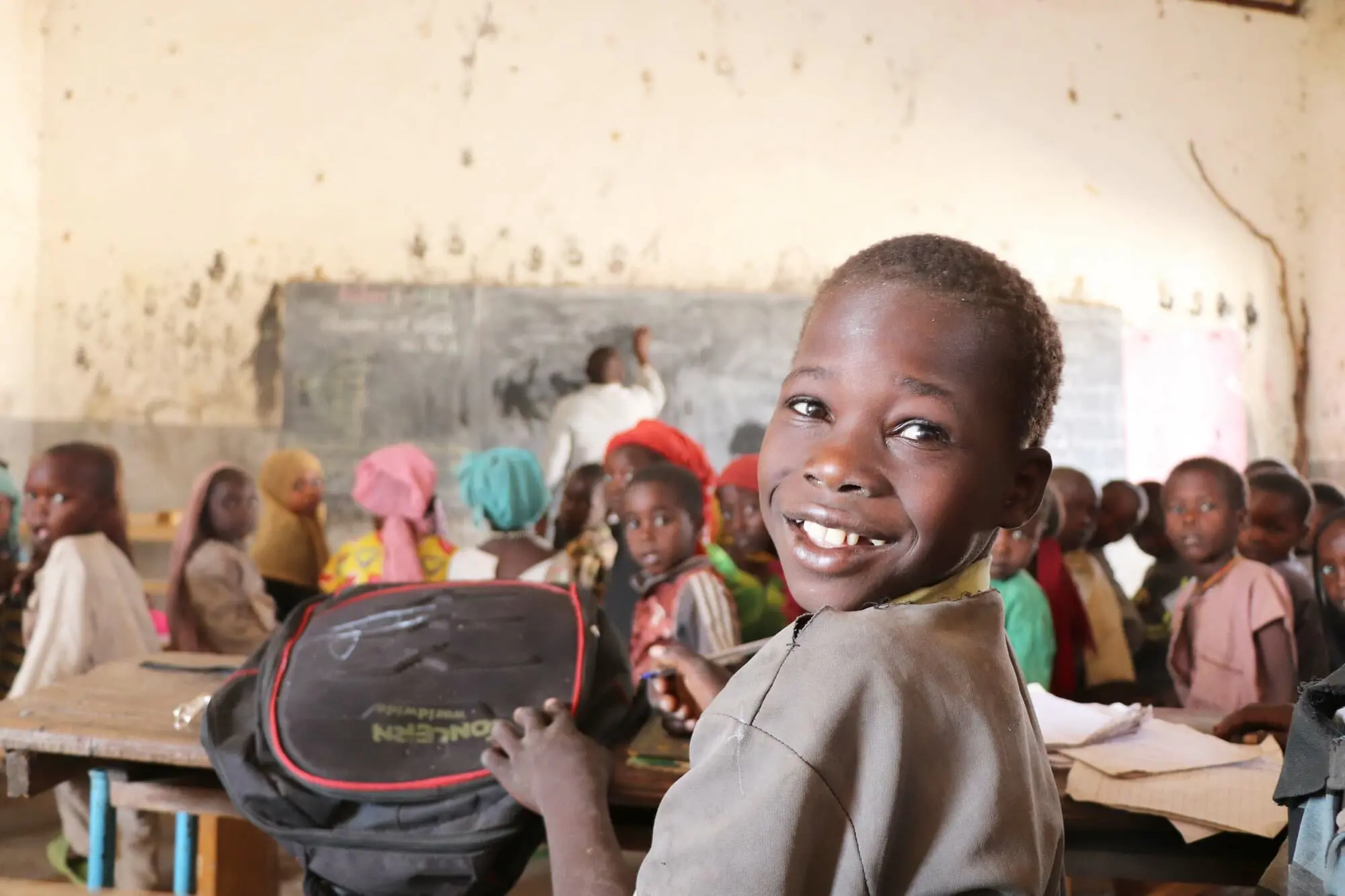A Concern-supported school, Tcharaw, Sila, Chad. (Photo: Pierre Maget / Concern Worldwide)