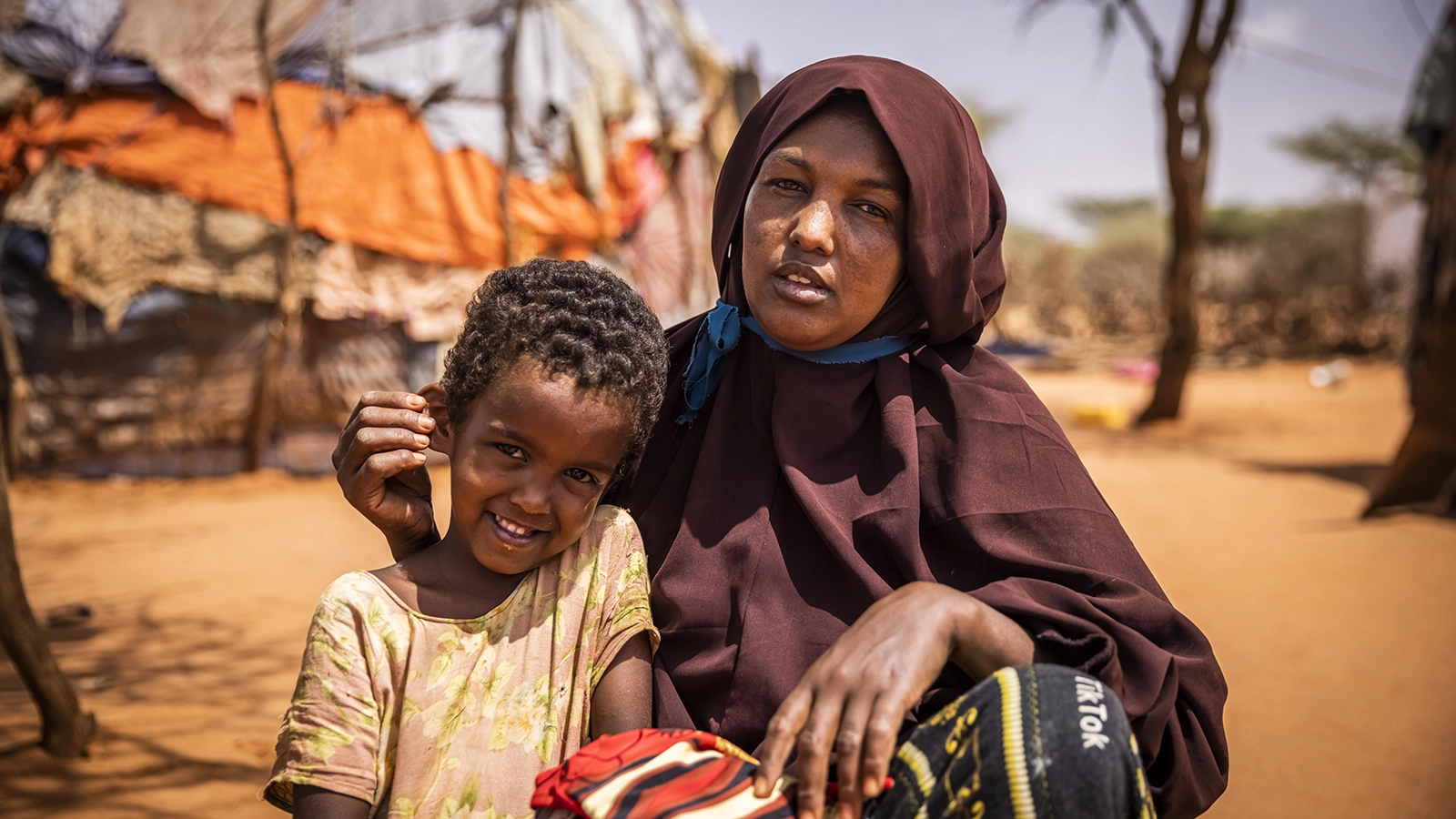 Nimco with her daughter in Gocondhaale, Tagdheer, Somaliland. (Photo: Ed Ram/Concern Worldwide)