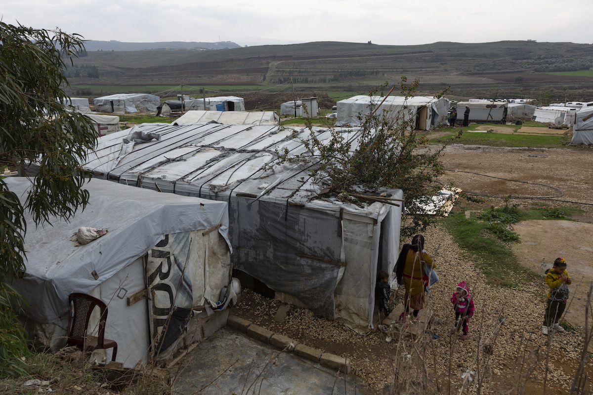 The village of Shir Hmyrin in Akkar has been home to many displaced Syrian refugees over the last 13 years. (Photo: Dalia Khamissy/Concern Worldwide)