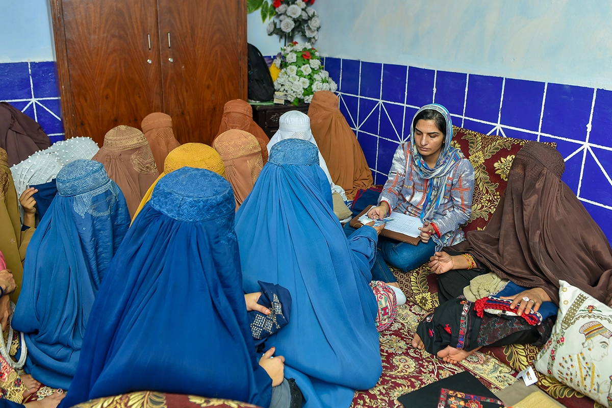 In Pakistan, Concern runs the program Support Afghan Refugees in Livelihoods and Access to Markets (SALAM) in partnership with Indus Culture Heritage Foundation (ICHF). (Photo: Mustafa Awan/Concern Worldwide)