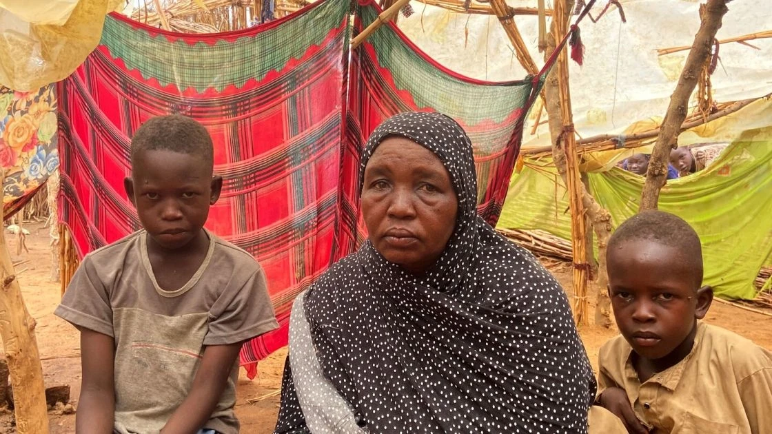Mariama* has 8 children. She arrived at a refugee camp in Chad with only four.