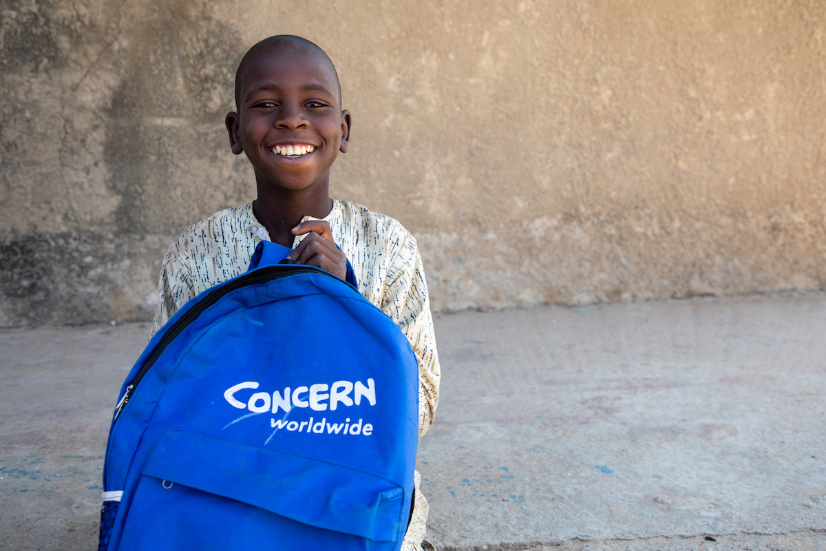 Abdelmadjid Ali Mohamat (12) attends Tcharaw Primary School. Photo: Eugene Ikua/Concern Worldwide