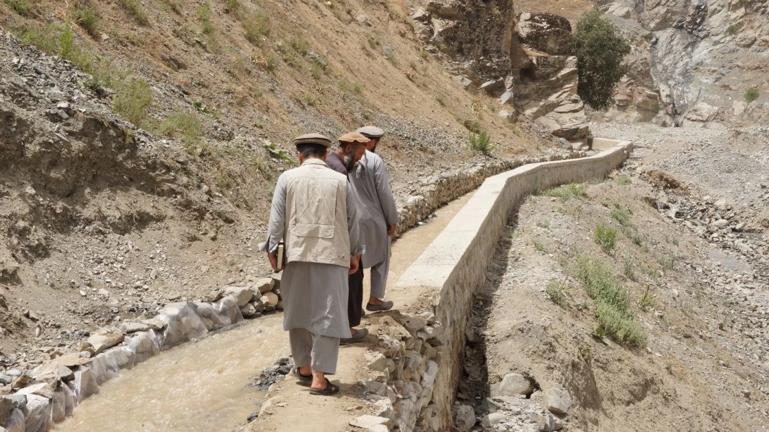 A constructed canal as part of the Irish Aid-funded Chronic Humanitarian Crisis project, in an area that is prone to floods. (Photo: Concern Worldwide)