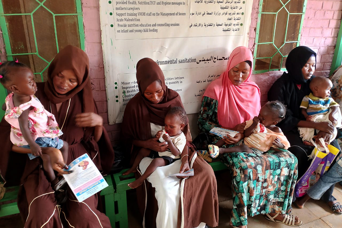 Concern Worldwide and the Ministry of Health mark World Breastfeeding Week in West Kordofan, Sudan. (Photo: Concern Worldwide)