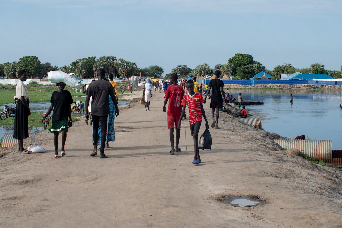 Flood plains in Leer, Unity State. (Photo: Jon Hozier-Byrne/Concern Worldwide)