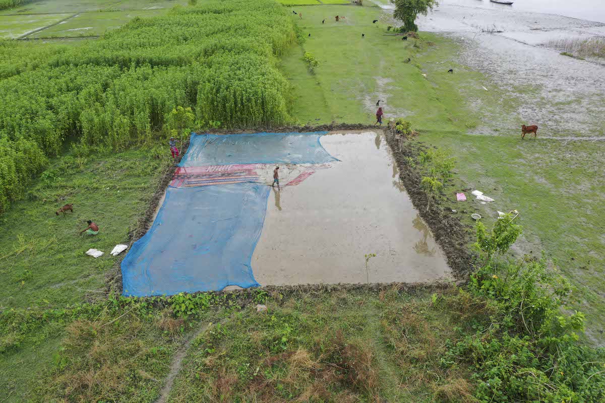 Participants in Concern's Bangladesh Flood Resilience project secure their assets (and livelihoods) against flood and monsoon season in the country. (Photos: Saikat Mojumder/Concern Worldwide)