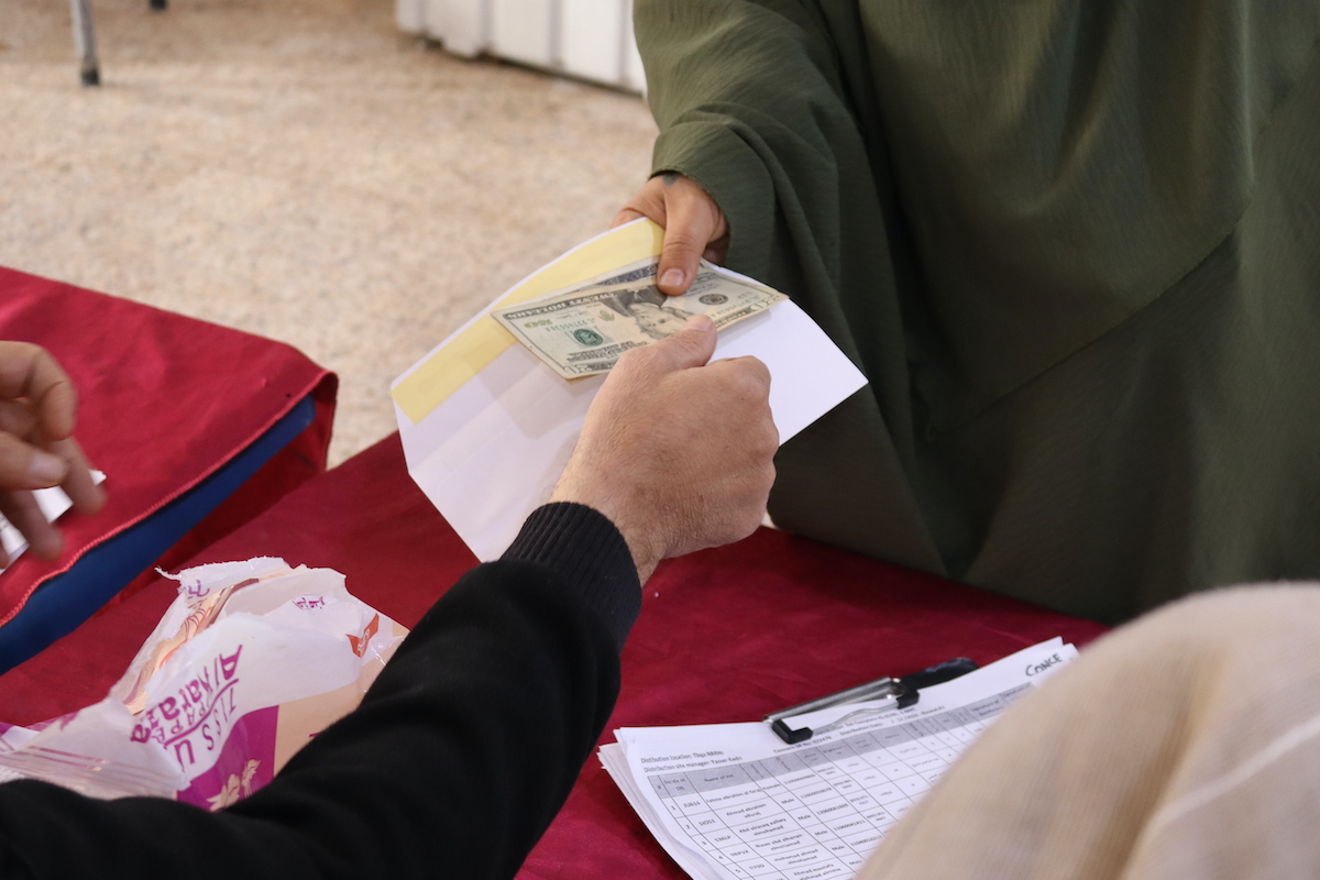 Concern cash distributions in Syria