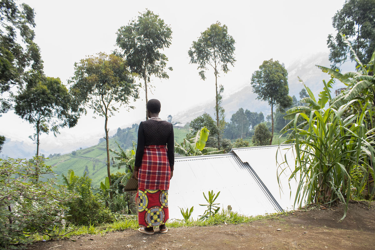 Matulizo* survived an assault as part of the conflict in eastern DRC. She received medical and psychosocial support from Concern and is in a program for survivors designed to build resilience. (Photo: Concern Worldwide)
