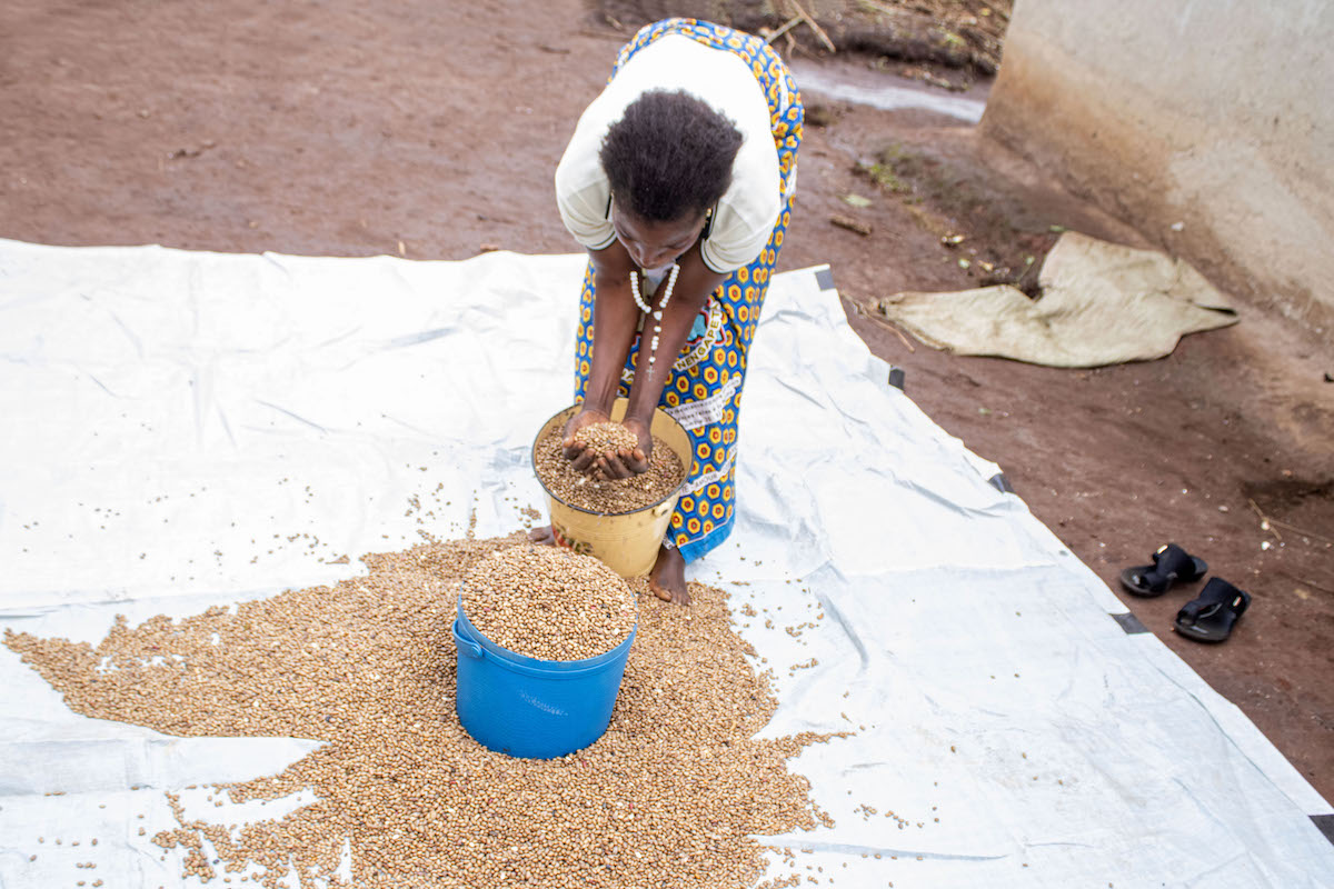 Rachou* is an EAST program participant, receiving a combination of psychosocial and livelihood support for survivors of violence against women and girls. Photo: Concern Worldwide
