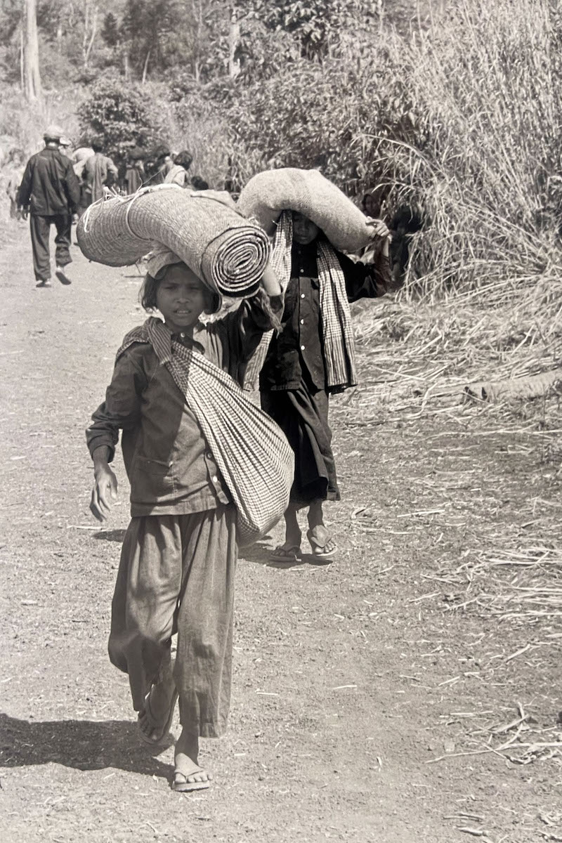 Cambodian refugees in Sa Kaeo Refugee Camp, Thailand 1979. Photo: Pierre Tambar/UNHCR