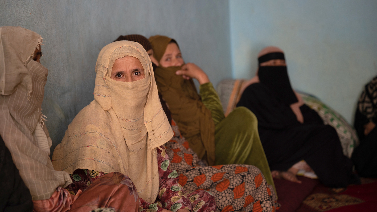 Participants in Concern Afghanistan's livelihoods program, AWARE (Advancing Women-led Agro Businesses to Reach Economic Empowerment). Photo: Nava Jamshidi/Concern Worldwide