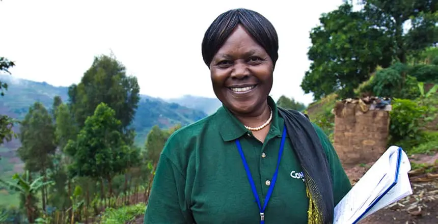 Julienne Mukarusanga has worked for Concern in Rwanda since 1994