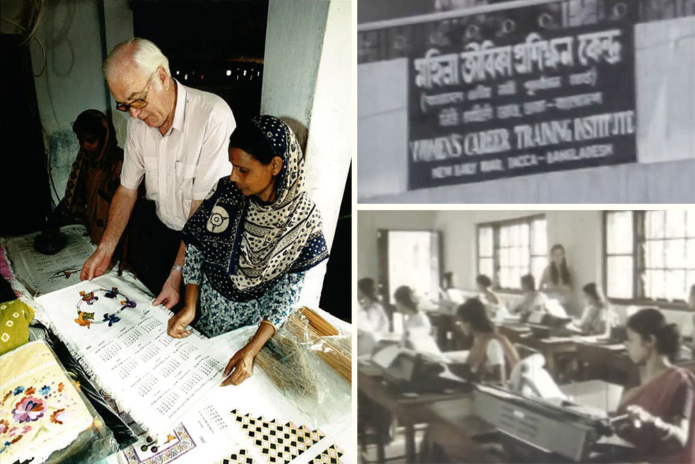 Concern Worldwide training in Bangladesh in the 1970s