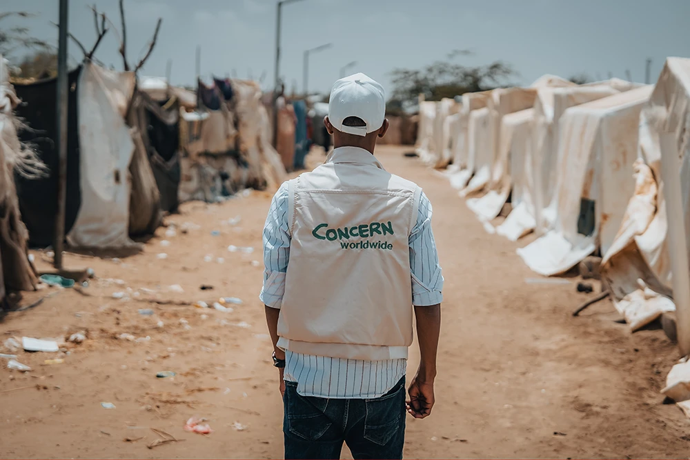 An IDP camp in Yemen