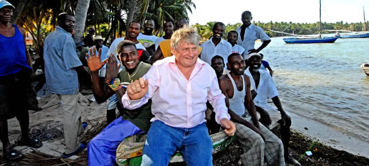 Denis O'Brien in Haiti