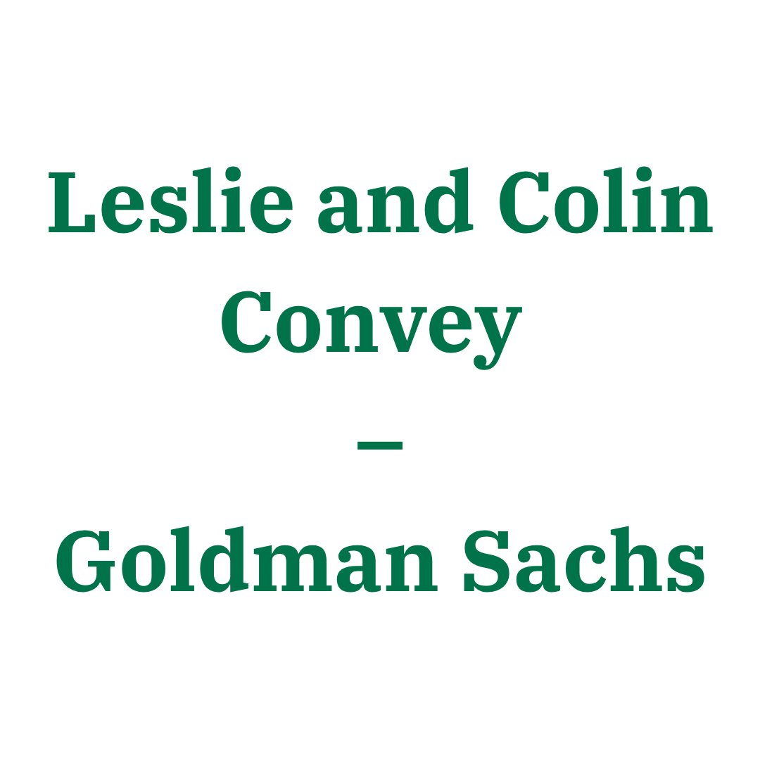 Leslie and Colin Convey