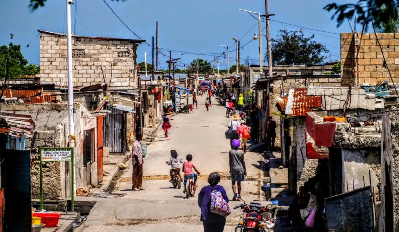 Street in Haiti